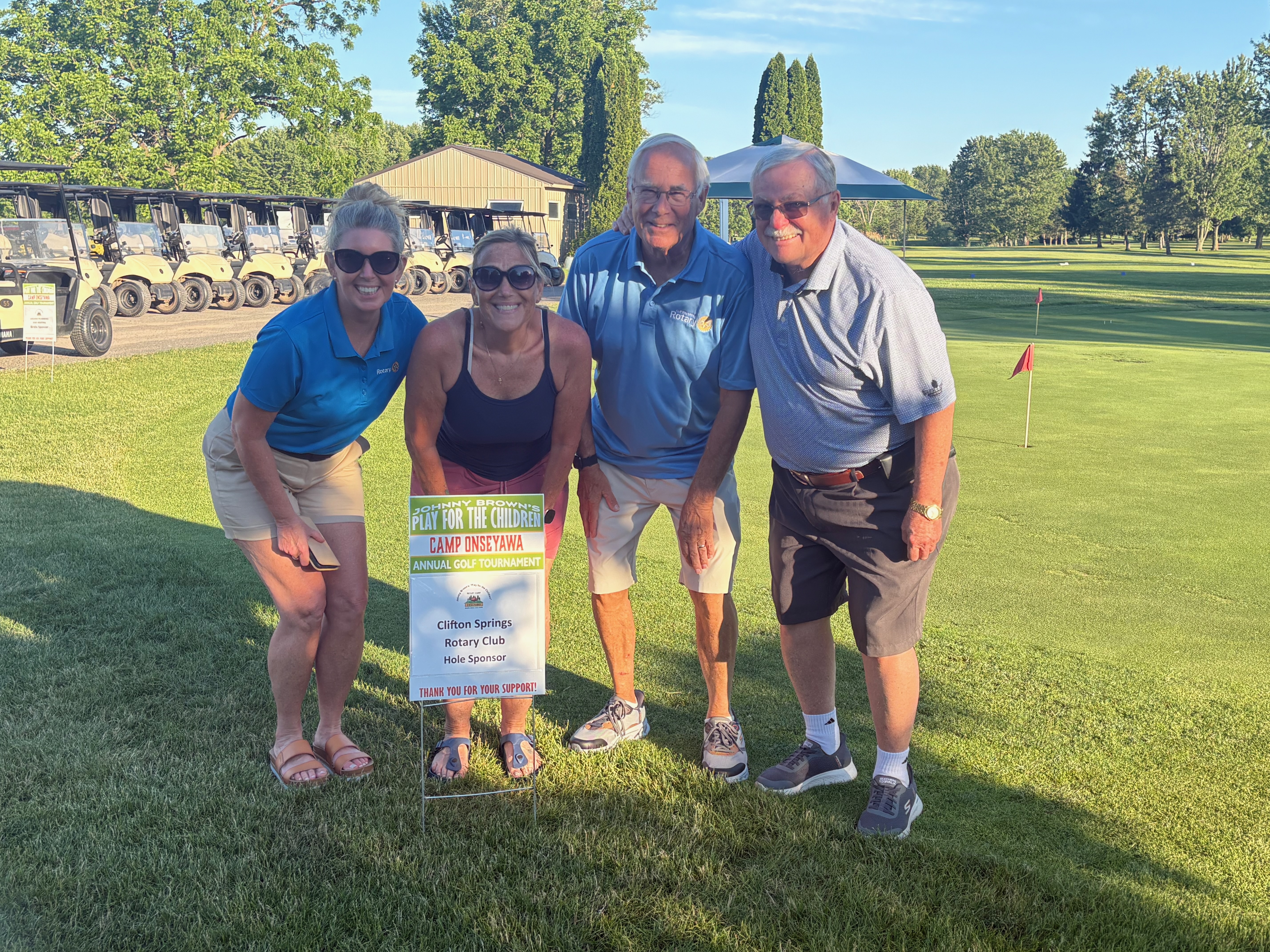 Clifton Springs-Phelps Rotary at the Camp Onseyawa Golf Tournament